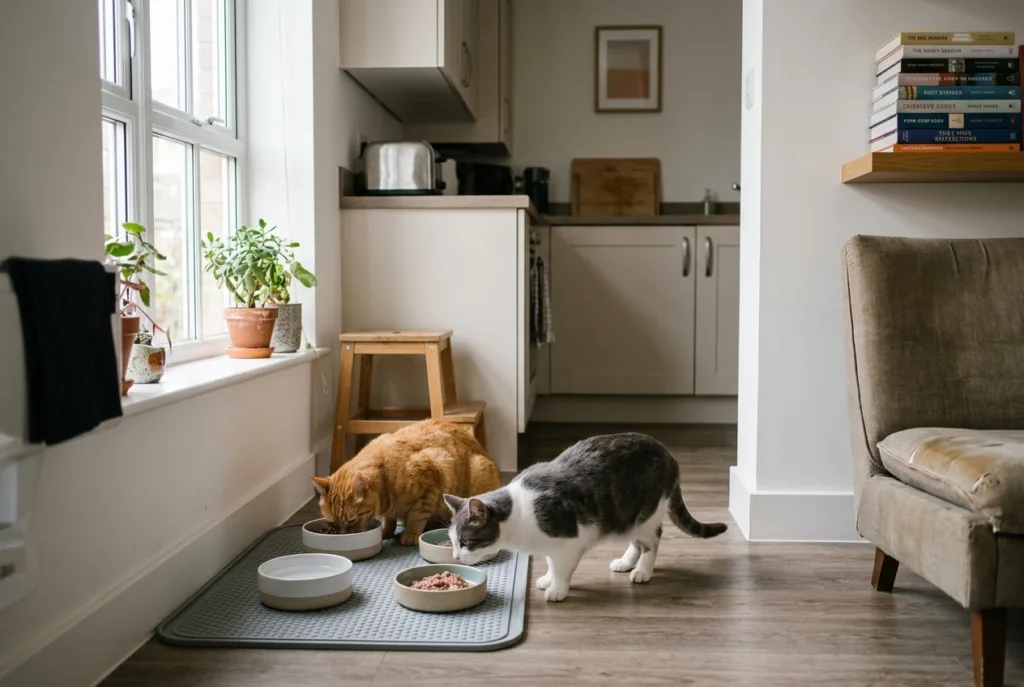 Cómo mantener limpia y organizada la zona de alimentación de una mascota la zona de alimentación de una mascota